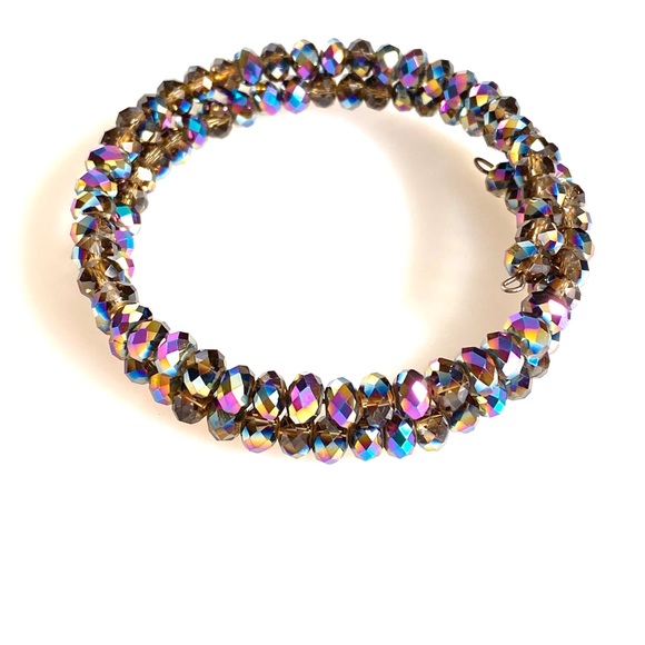 Jewelry - Vintage Crystal Wrap Bracelet